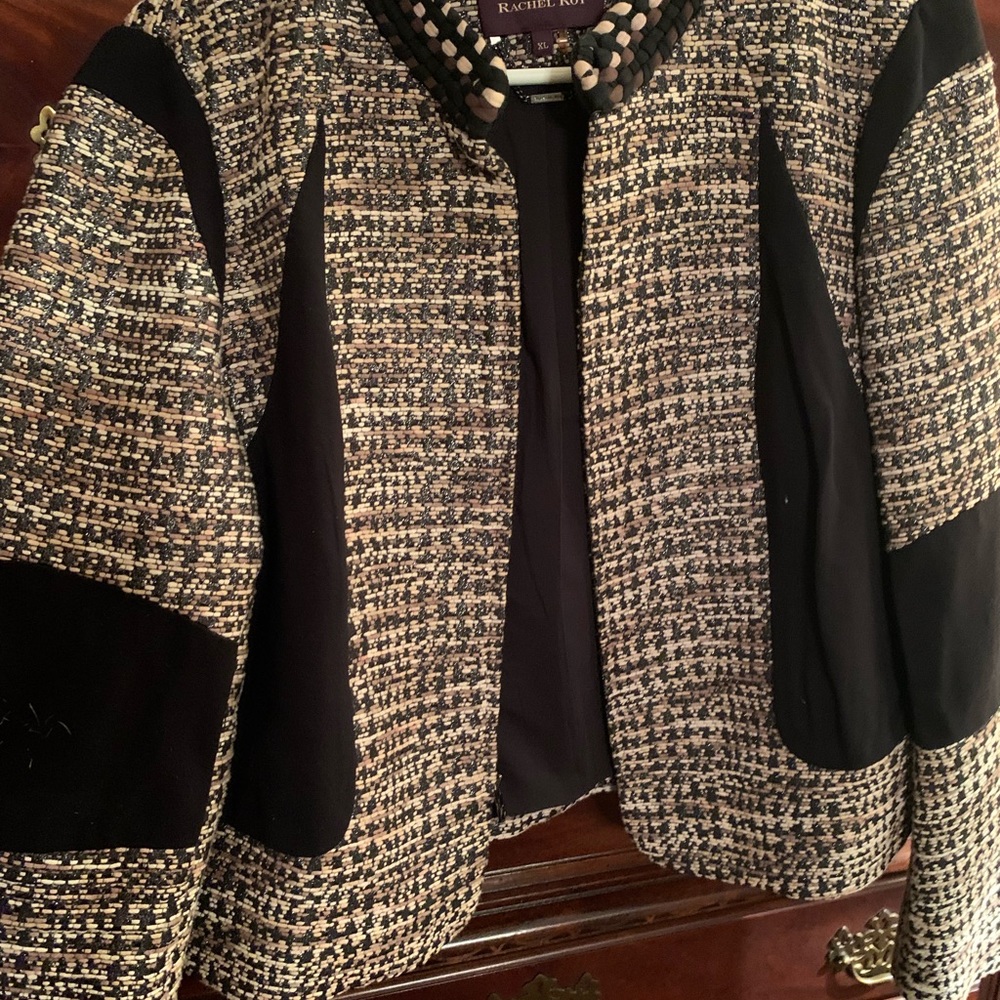 RACHEL,Rachel Roy jacket size XL with beautiful details. Fantastic worksmanship